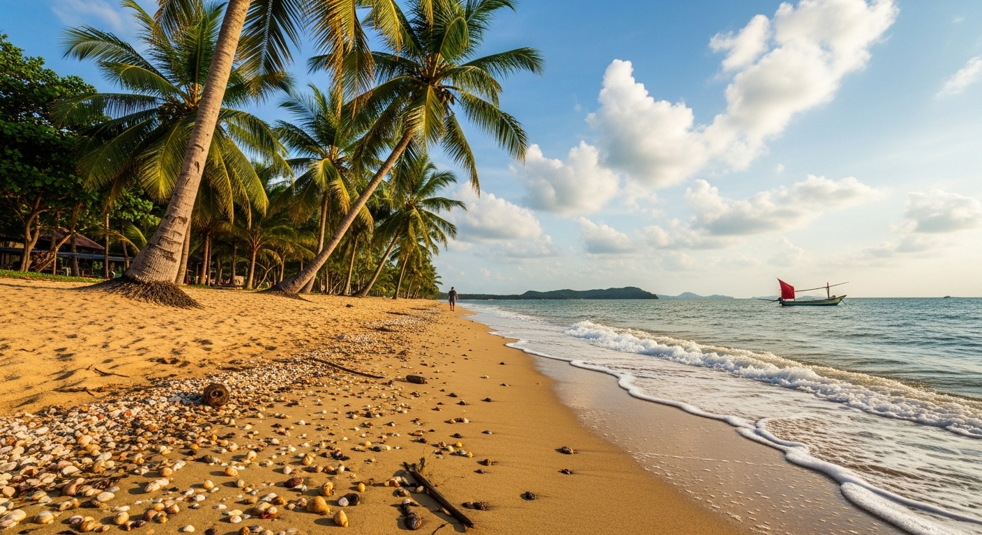 Bãi biển Lagi Bình Thuận - Taxi Lagi Bình Thuận dẫn bạn khám phá vẻ đẹp biển cả